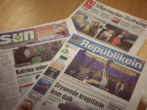 Your newspaper, on your doorstep – Windhoek